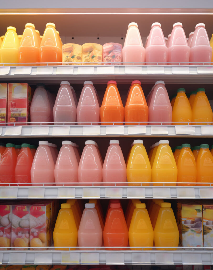 Como a identidade visual do seu negócio influencia a decisão de compra de potenciais clientes 1 close up de um refrigerante futurista